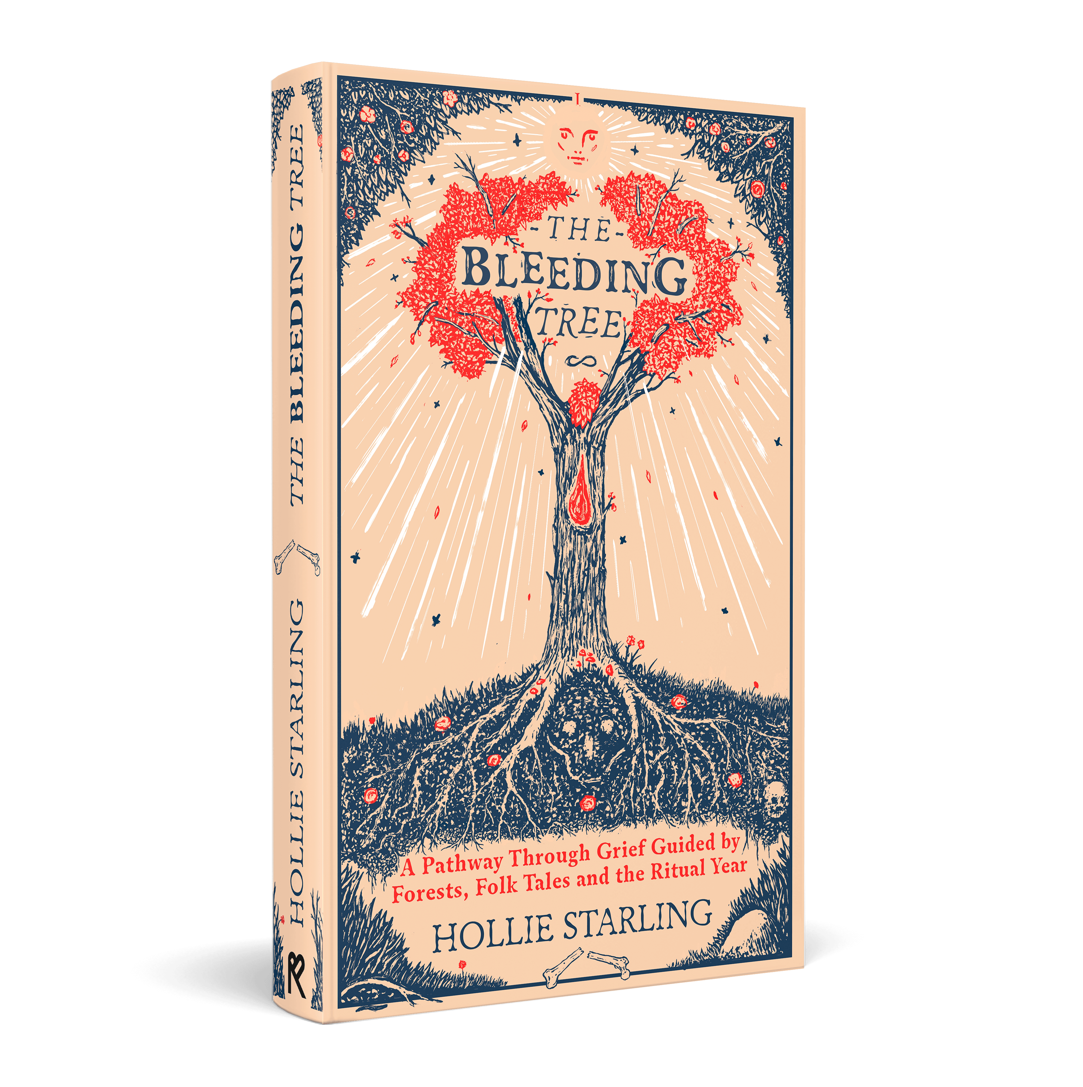 A packshot photo of the book The Bleeding Tree by Hollie Starling.