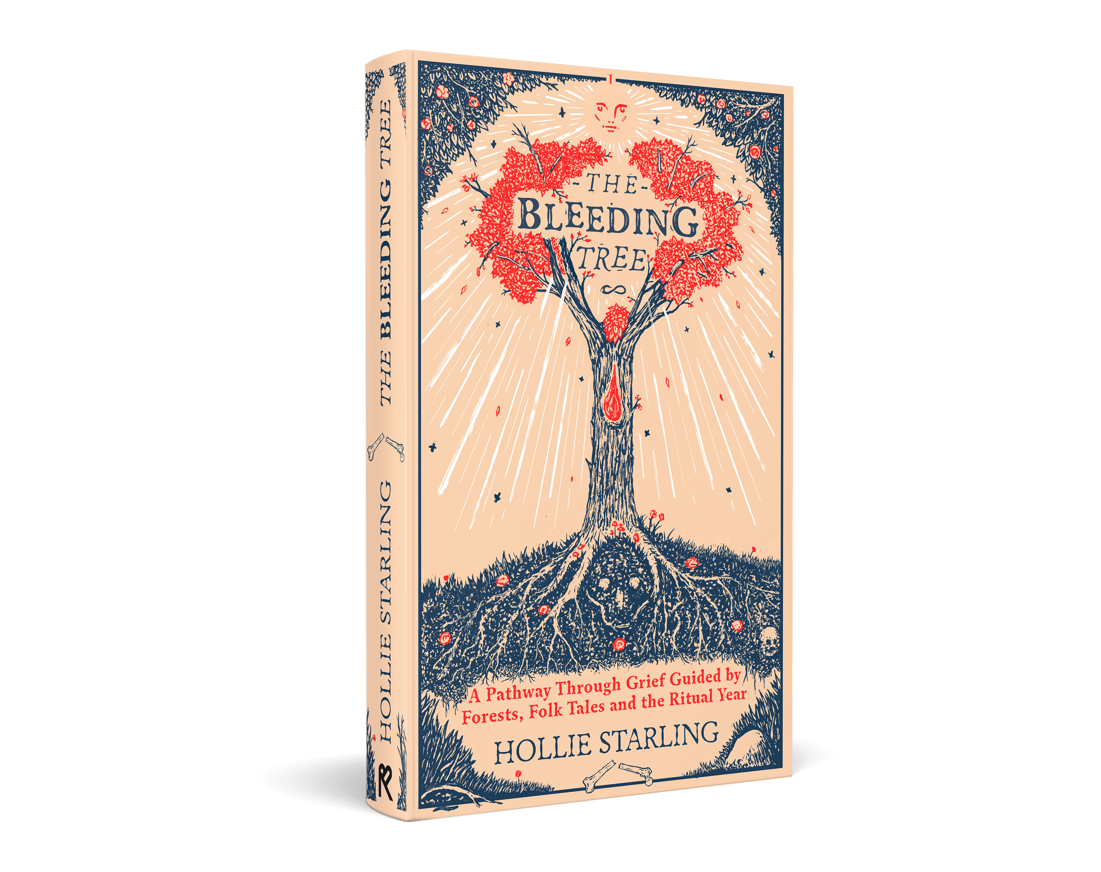 A packshot photo of the book The Bleeding Tree by Hollie Starling.
